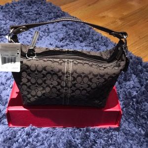 Coach Signature Handle Pouch